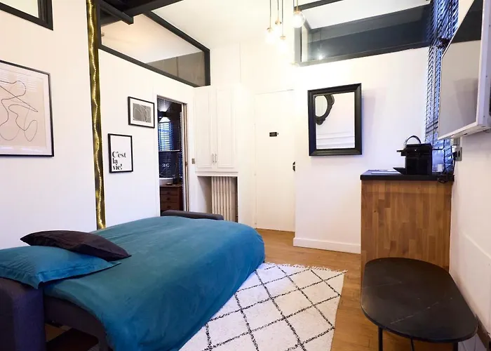 Un Studio Cosy Au Coeur De Paris 17 Batignolles , Monceau